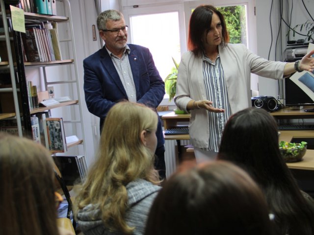 "Narodowe Czytanie 2019" w bibliotece sędziszowskiego liceum