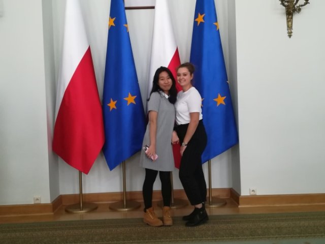 Sędziszowscy licealiści z wizytą w Warszawie
