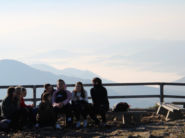 Wycieczka klasy 1d w Bieszczady - październik 2018