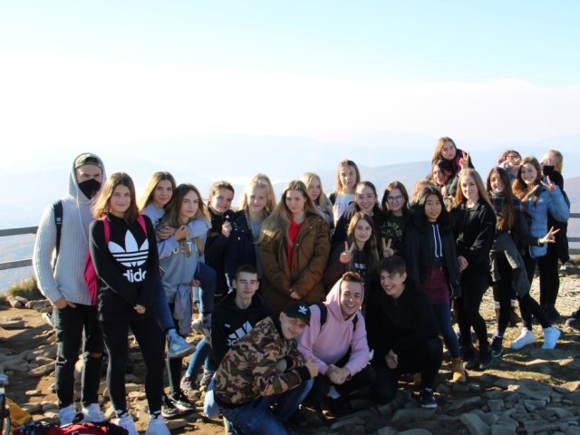 Wycieczka klasy 1d w Bieszczady - październik 2018