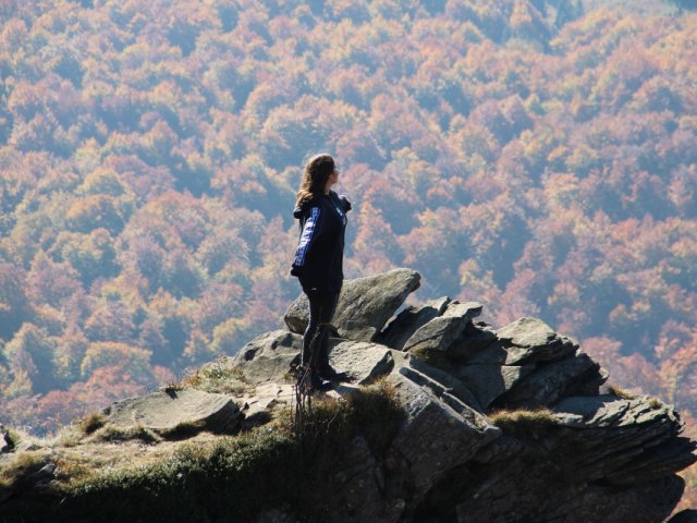 Wycieczka klasy 1d w Bieszczady - październik 2018