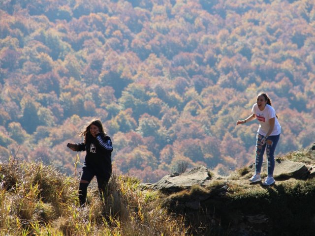 Wycieczka klasy 1d w Bieszczady - październik 2018