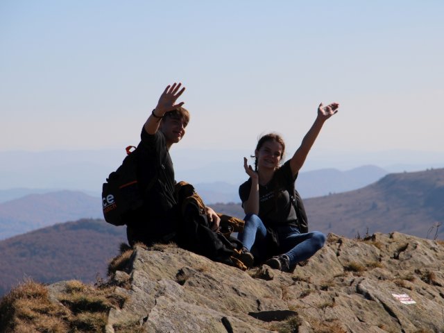 Wycieczka klasy 1d w Bieszczady - październik 2018