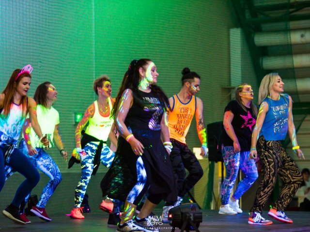 Positive Fluo Maraton Zumba w naszym LO