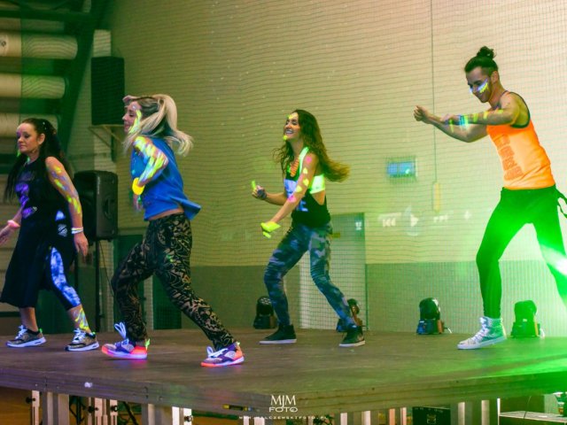 Positive Fluo Maraton Zumba w naszym LO