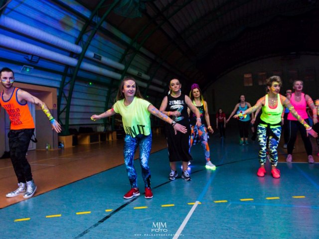 Positive Fluo Maraton Zumba w naszym LO