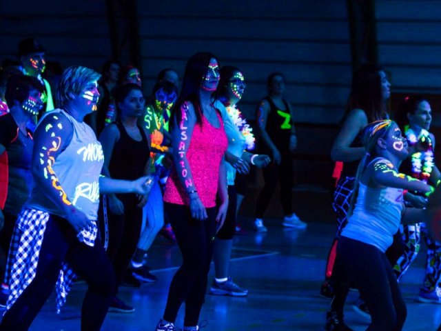 Positive Fluo Maraton Zumba w naszym LO