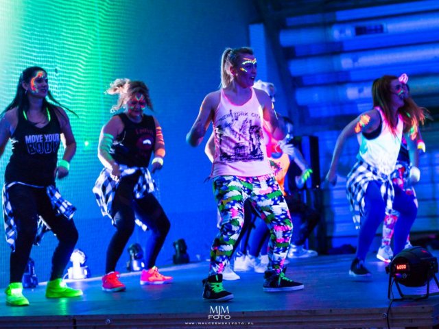 Positive Fluo Maraton Zumba w naszym LO