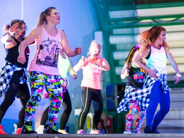 Positive Fluo Maraton Zumba w naszym LO