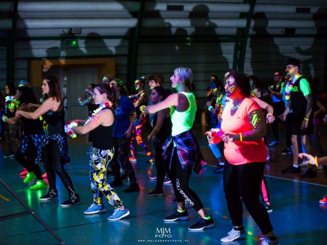 Positive Fluo Maraton Zumba w naszym LO