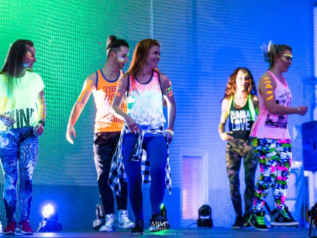 Positive Fluo Maraton Zumba w naszym LO