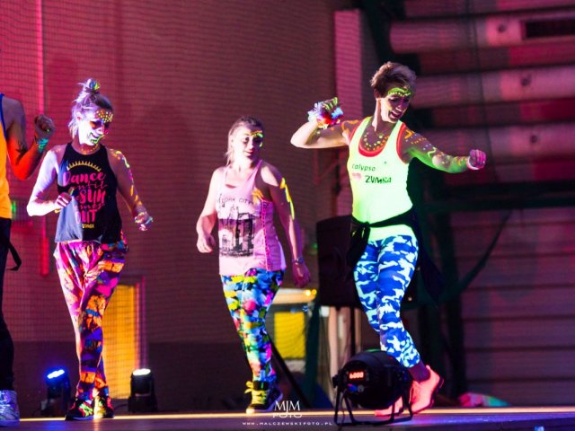 Positive Fluo Maraton Zumba w naszym LO