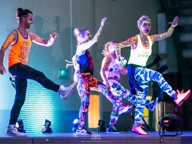 Positive Fluo Maraton Zumba w naszym LO