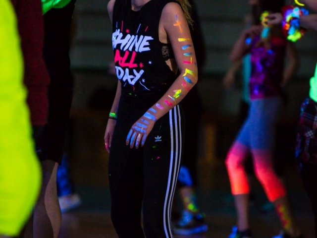 Positive Fluo Maraton Zumba w naszym LO