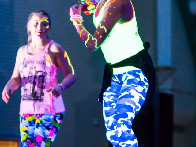 Positive Fluo Maraton Zumba w naszym LO