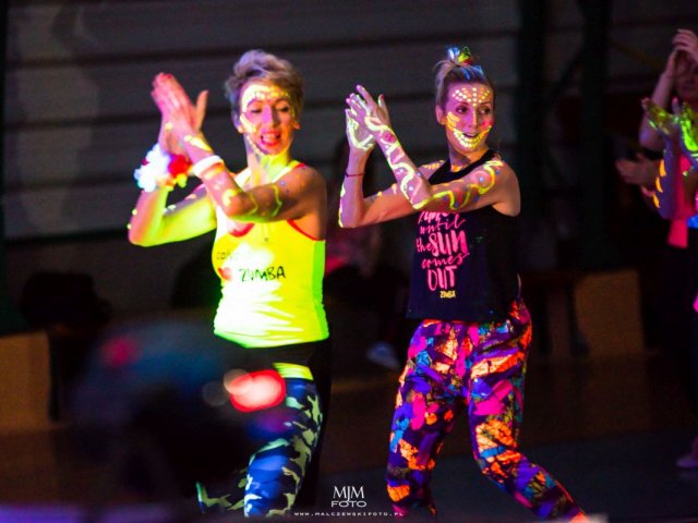 Positive Fluo Maraton Zumba w naszym LO