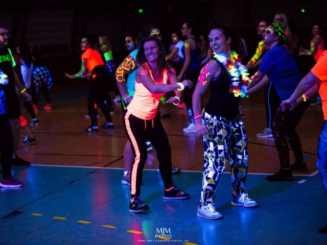 Positive Fluo Maraton Zumba w naszym LO