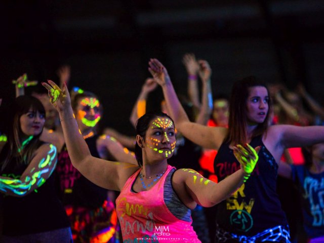 Positive Fluo Maraton Zumba w naszym LO