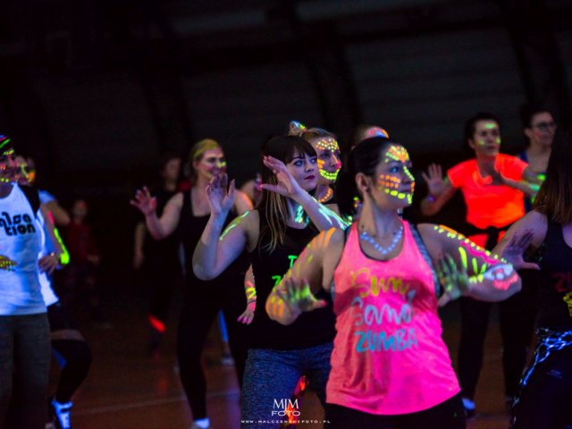 Positive Fluo Maraton Zumba w naszym LO