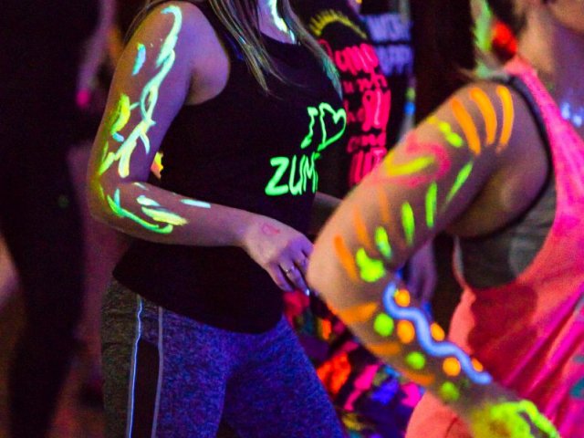 Positive Fluo Maraton Zumba w naszym LO