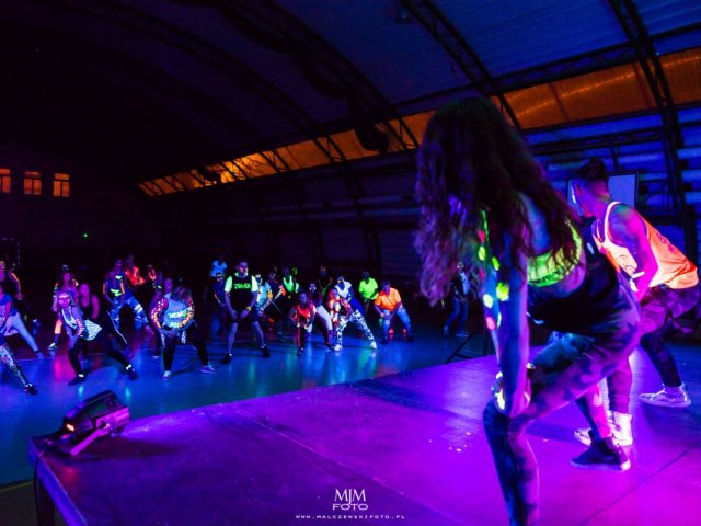 Positive Fluo Maraton Zumba w naszym LO