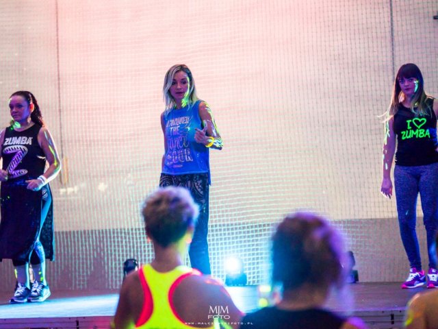 Positive Fluo Maraton Zumba w naszym LO