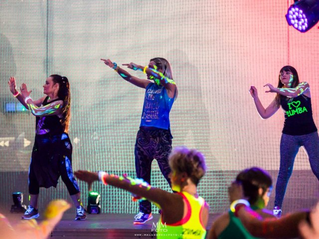 Positive Fluo Maraton Zumba w naszym LO