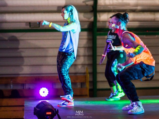 Positive Fluo Maraton Zumba w naszym LO