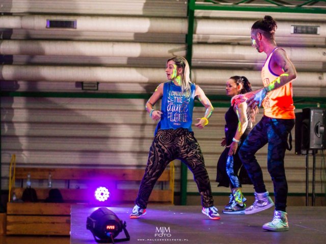 Positive Fluo Maraton Zumba w naszym LO