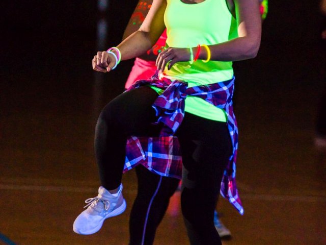 Positive Fluo Maraton Zumba w naszym LO