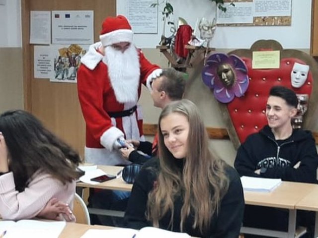 Św. Mikołaj w naszej szkole