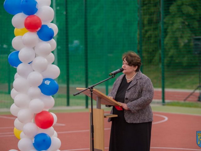 Fotorelacja z uroczystego otwarcia boisk sportowych przy LO im. ks. Piotra Skargi w Sędziszowie Małopolskim