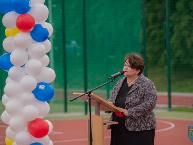 Fotorelacja z uroczystego otwarcia boisk sportowych przy LO im. ks. Piotra Skargi w Sędziszowie Małopolskim