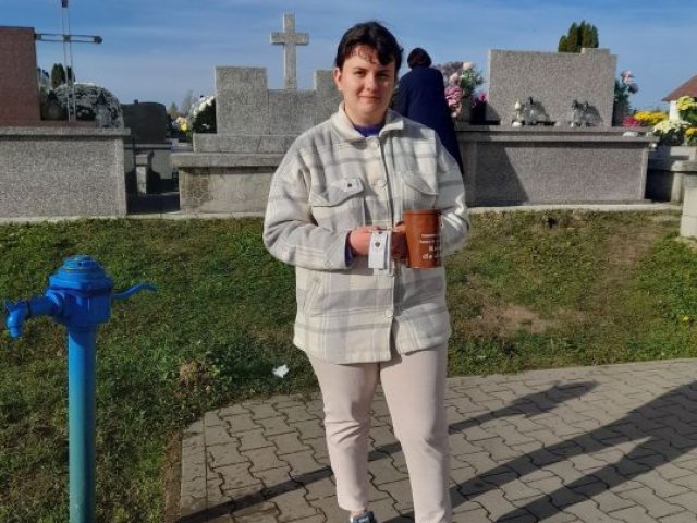 Charytatywna kwesta przy cmentarzu w Sędziszowie Małopolskim