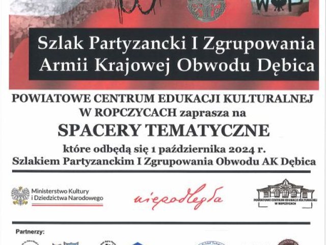 "Szlak Partyzancki I Zgrupowania Armii Krajowej Obwodu Dębica" 