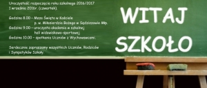 Witaj szkoło