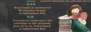 Uroczyste rozpoczęcie roku szkolnego 2022\23