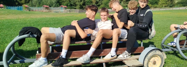 Zajęcia integracyjne w Ranczu Stodoła w Pstrągowej