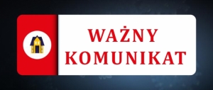 Ważne komunikaty dla uczniów i rodziców klas pierwszych