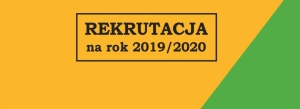 Rekrutacja na rok 2019/20