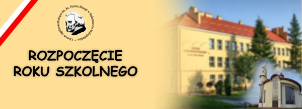 Rozpoczęcie roku szkolnego 2025/26