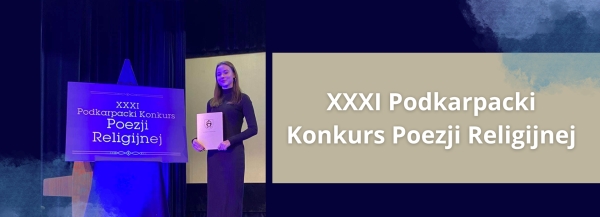 Uczennica klasy 3c Emilia Pasela zajęła II miejsce w XXXI  Podkarpackim Konkursie Poezji Religijnej